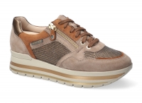 chaussure mephisto lacets panthea taupe clair